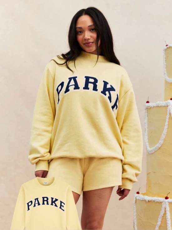Parke Tops - Parke Yellow Mockneck